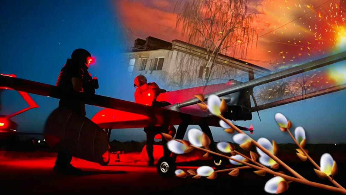 Б'ють вербою, луплять дронами: на рф палає 