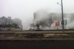 У Львові на одному з найбільших ринків міста "Шувар" сталася масштабна пожежа – загорілося сміття
