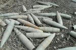 Російський "Шмель" та купа 152-мм снарядів: СБУ виявила схованку біля позицій АТО