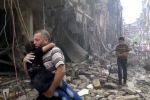У Сирії бойовий літак завдав нового удару по місту Хан-Шейхун, постраждалому від хімічної атаки