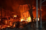 Одеський причал вдруге за три дні горів: пожежу гасили 45 вогнеборців