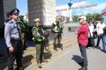 Поліцейські та нацгвардійці взяли центр Києва під посилену охорону