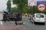 Перевищив швидкість і вилетів на зустрічну: в Києві сталася смертельна аварія &ndash; фоторепортаж