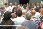 Мітинг у прифронтовій Красногорівці: що обурило місцевих – відео