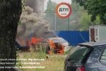 У спальному районі Києва вибухнула автівка