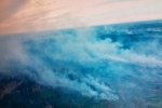 На Дніпропетровщині уже добу палає пожежа на військовому полігоні