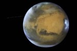 У NASA показали "подорож" супутника навколо Марса – відео