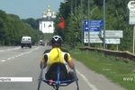 "1000 км на візку": заради друга Дмитро вирушив у подорож до Латвії
