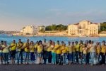 "З тобою в серці": в окупованому Севастополі влаштували флешмоб до Дня Прапора