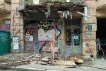 У центрі Києва в історичному будинку обвалився балкон