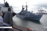 "Гостини італійців": в Одесу увійшов есмінець Luigi Durand de la Penne