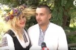 Побачив на фото і "впізнав" майбутню дружину: У Пирогові побралися боєць АТО Іван та волонтер Вікторія – відео
