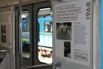"Годі сидіти вдома": у київському метро запустили особливий арт-потяг