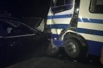 На Одещині п’яний водій BMW влетів у рейсовий мікроавтобус – 7 постраждалих