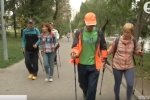 "Скандинавська ходьба": У Києві набирає популярності ініціатива для незрячих