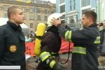 Навіть малеча зацікавилась: Як у Києві визначали найсильнішого пожежного рятувальника &ndash; відео