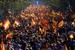 В Барселоні 300 тисяч людей вийшли на мітинг в честь єдності країни