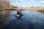 Визволили з "льодяної пастки": як працівники ДСНС на Черкащині лебедів врятували 