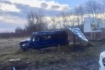 На Львівщині перекинувся пасажирський мікроавтобус, є потерпілі