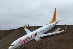 У Туреччині під час посадки літак викотився за злітну смугу і ледь не впав у море - відео
