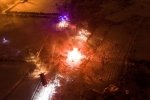 Аварія вертольота Мі-8 у Кременчуці: у мережі з'явилося відео з дрона