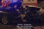 У Києві п'яний водій спровокував лобове зіткнення з таксі, зокрема постраждала дитина
