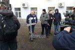 У центрі Києва активісти демонтували хрест УПЦ Московського патріархату
