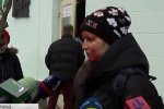 8 березня з провокаціями: в Ужгороді жбурнули фарбу в учасників акції проти насильства над жінками