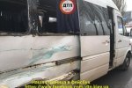 Під Києвом зіткнулись маршрутка та вантажівка: постраждали четверо людей