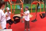 Майданчик рівних можливостей: у Дніпрі відкрили перший в Україні інклюзивний парк для дітей