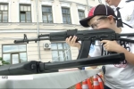 Маленькі копи: в День нацполіції київським дітлахам улаштували справжнє свято
