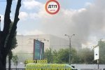 Масштабна пожежа в Києві: на Борщагівці загорівся завод