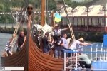 Кораблем зразка XVIII століття: делегація литовського телепроекту, що досліджує Україну прибула до Дніпра 