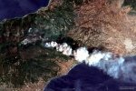 Масштабна пожежа в Греції: оприлюднені фото із супутників