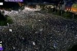 Масштабні протести в Румунії: на вулиці вийшли 100 тисяч людей, вже є потерпілі