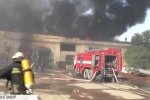 Велику пожежу на картонному комбінаті в Житомирі локалізували: що ускладнювало гасіння