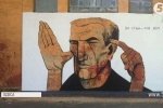 Стріт-арт скандал: слідом за Харковом роботу відомого художника зіпсували вандали в Одесі