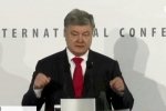 "Україна добре вивчила повадки "російського ведмедя": головні заяви Порошенка на конференції з протистояння гібридній війні