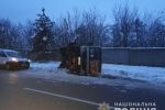 На Київщині перекинулася маршрутка із пасажирами: постраждало 8 осіб