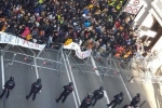 Антиурядові протести в Каталонії: поліція повідомила про затриманих мітингарів