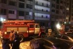 У середмісті Києва гасили пожежу в багатоповерхівці