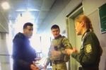В аеропорту "Бориспіль" марокканець, не бажаючи залишати Україну, напав на прикордонника – відео