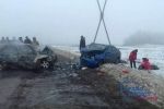ДТП на КПВВ "Мар'їнка": люди згоріли в автівці, яка зайнялася після зіткнення