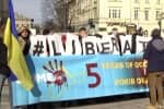 На центральній площі Львова провели мовчазну акцію "5 років окупації"