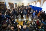 Основные заявления Петра Порошенко во время голосования – включение