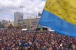 Без фаєрів та дудок, але з прапорами України та ЄС: у штабі Порошенка розповіли, як потрапити на дебати на "Олімпійський"