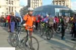 "Велосипедом на роботу": як прихильники двоколісних столицю мотивують