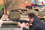 В Житомирской области для школьников и студентов устроили практические стрельбы в полевых условиях – видео