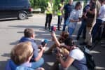 Зеленський і його прес-служба проігнорували акредитованих журналістів у Станиці Луганській