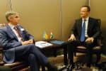 Пристайко провів переговори з керівником МЗС Угорщини 